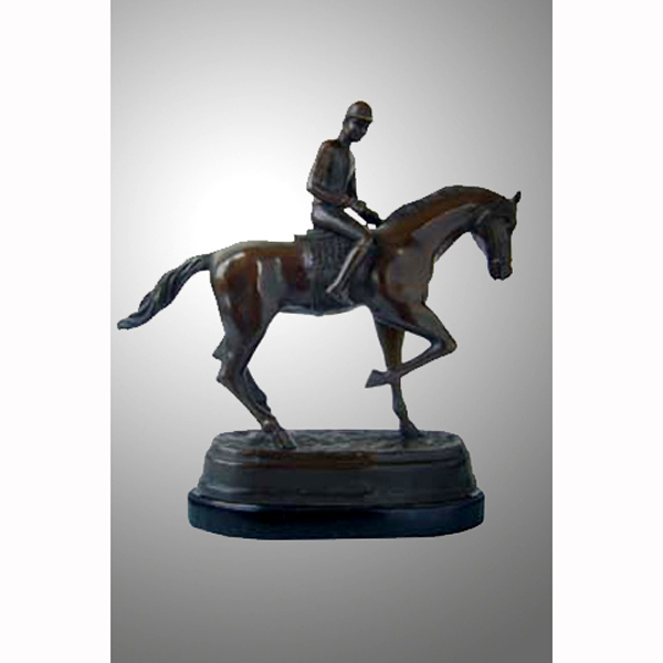 Bronze Horse with Jockey Bronze Horse with Jockey