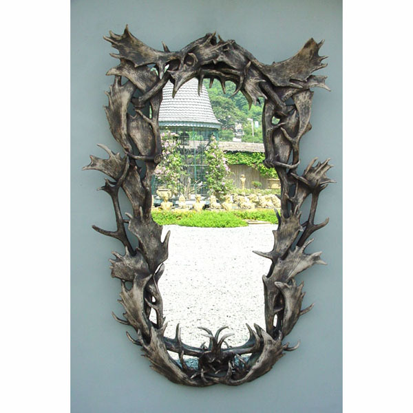 Large Antler Mirror Large Antler Mirror