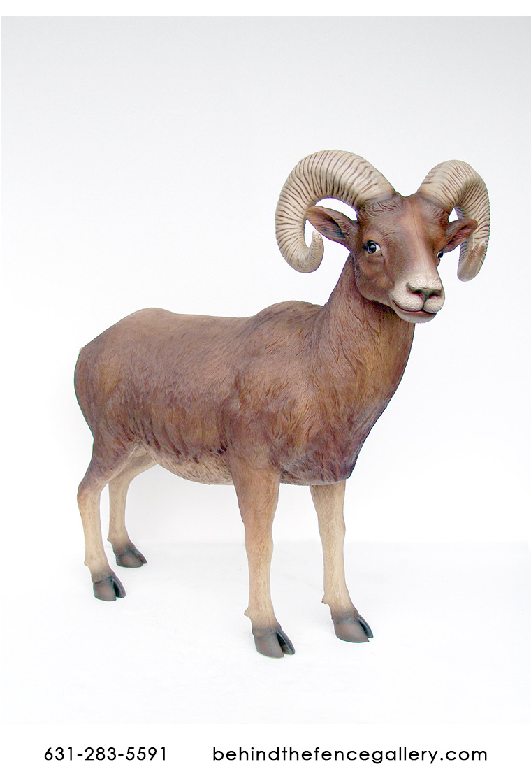 Mountain Ram Statue Mountain Ram Statue